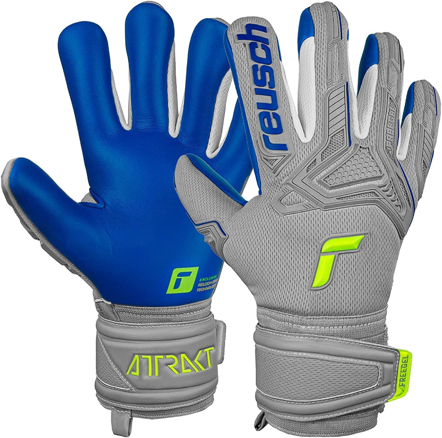 Reusch Attrakt Freegel Silver – Guantes de Portero Júnior