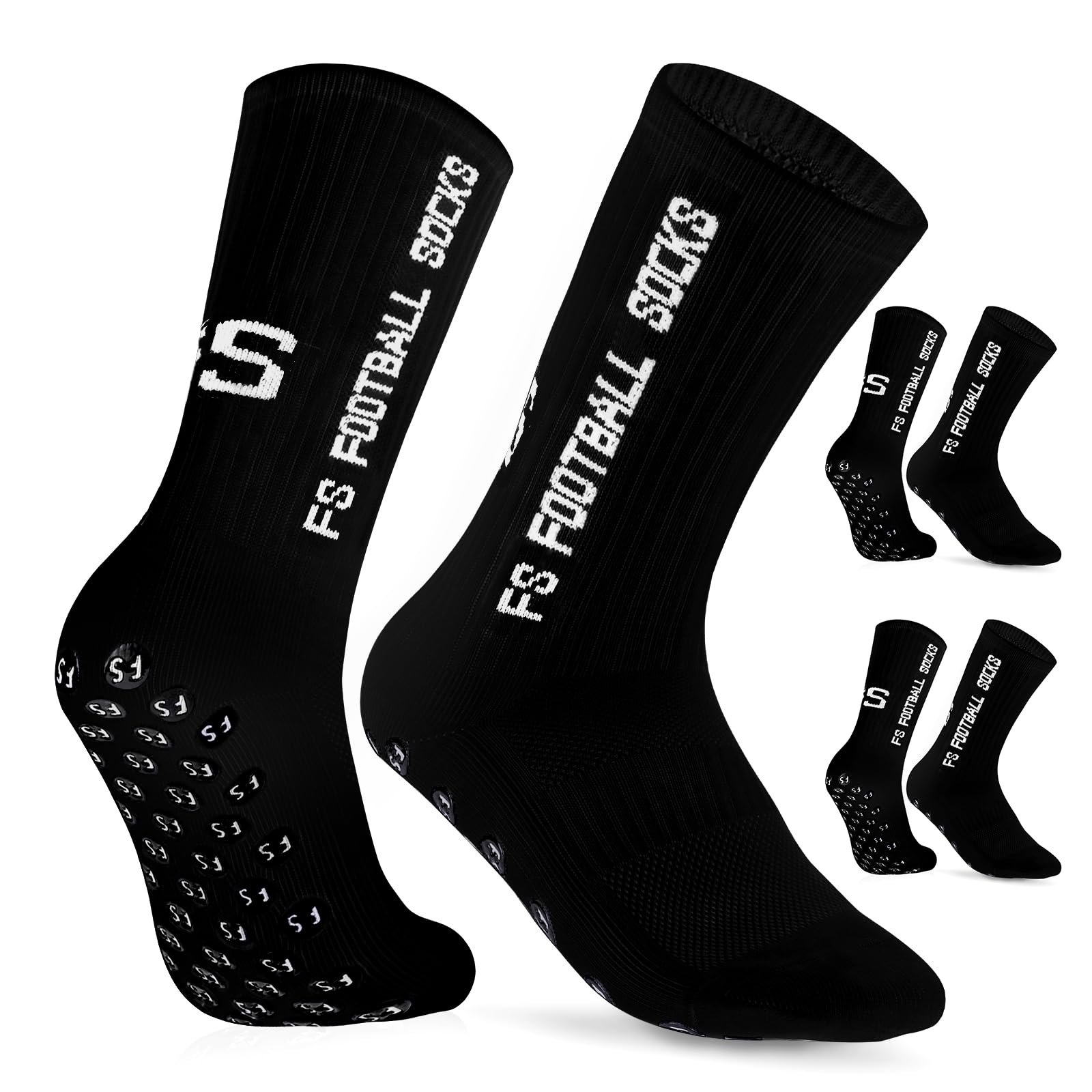 Calcetines de Fútbol Antideslizantes AVABEST (2 Pares)