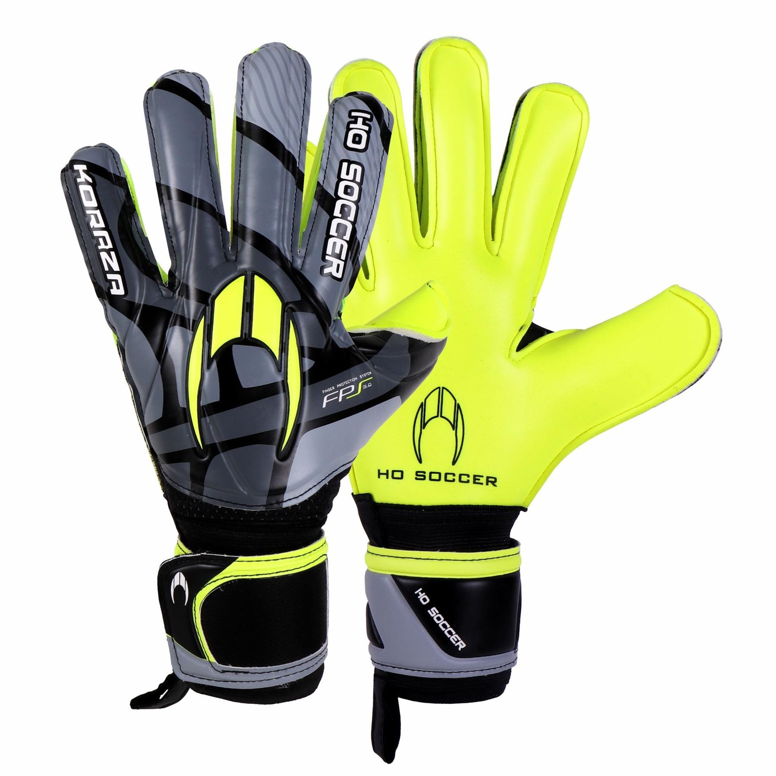 HO Soccer Koraza – Guantes de Portero con Protección de Dedos Extraíble